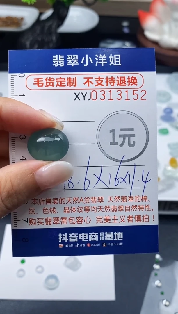 未镶嵌定制翡翠燕*毛货商品 不退换/ 3152