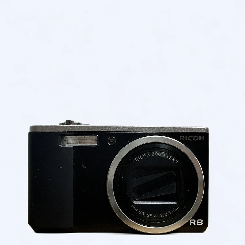 95新 Ricoh/理光 R8黑色人像佳中文菜单CCD配件齐全