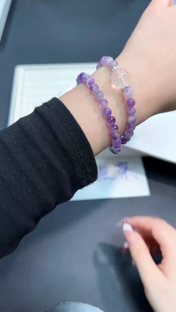 【闪购商品】水晶手串未镶嵌27C多样性发其一/1条默认微瑕