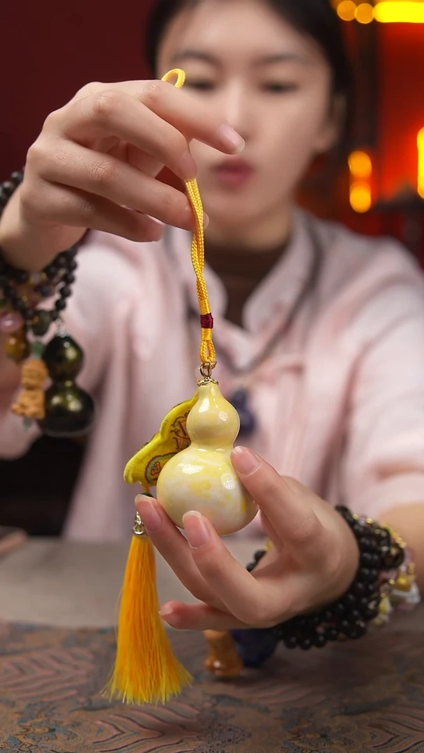 开播福利玖澄文创漆艺葫芦国风配饰葫芦系列