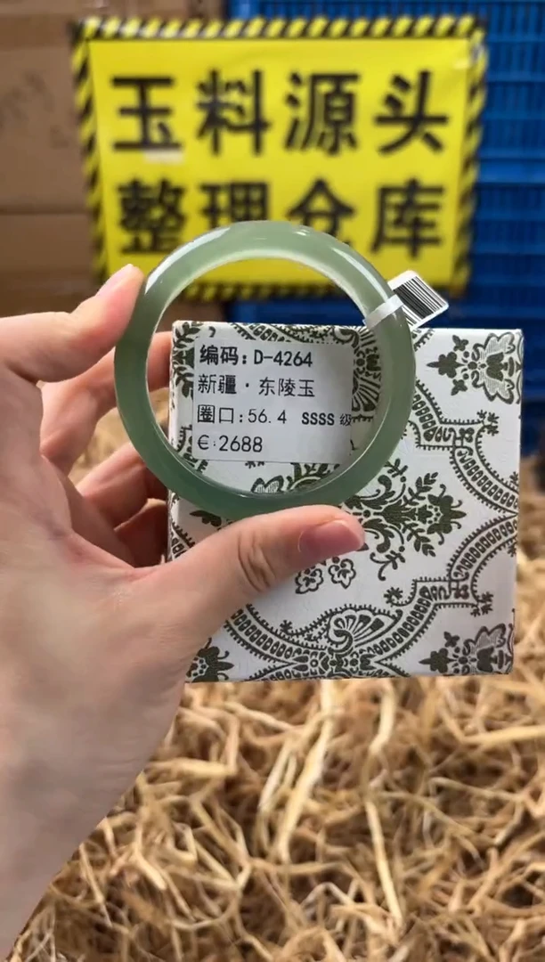 未镶嵌手镯石英质玉D-4264