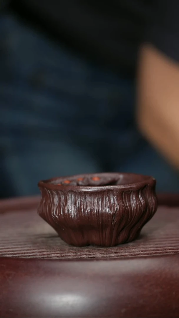 茶杯紫砂宜兴高端紫砂主人杯福利放漏