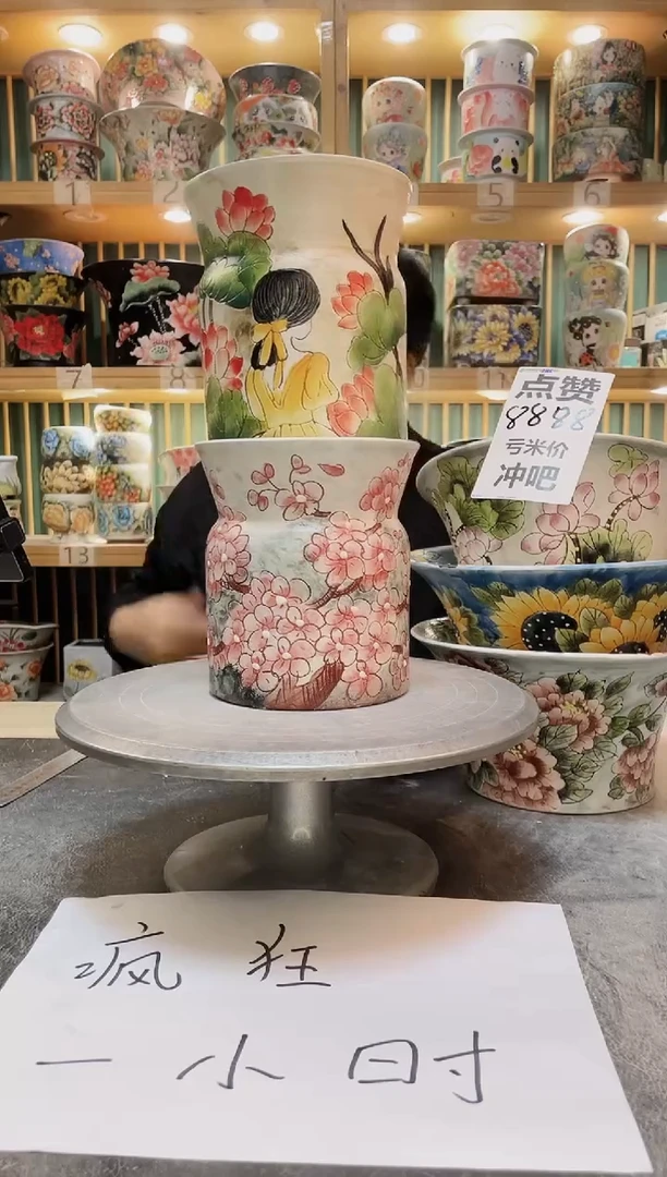 瓷片默认微瑕一物一拍1120-123-2个