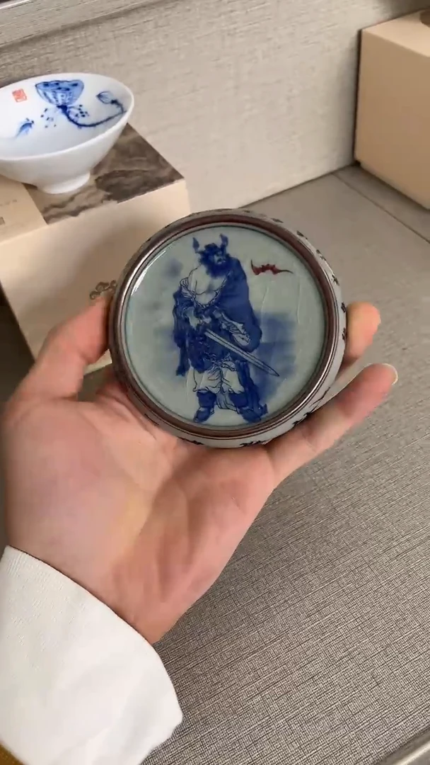 景德镇高温瓷中控盖置