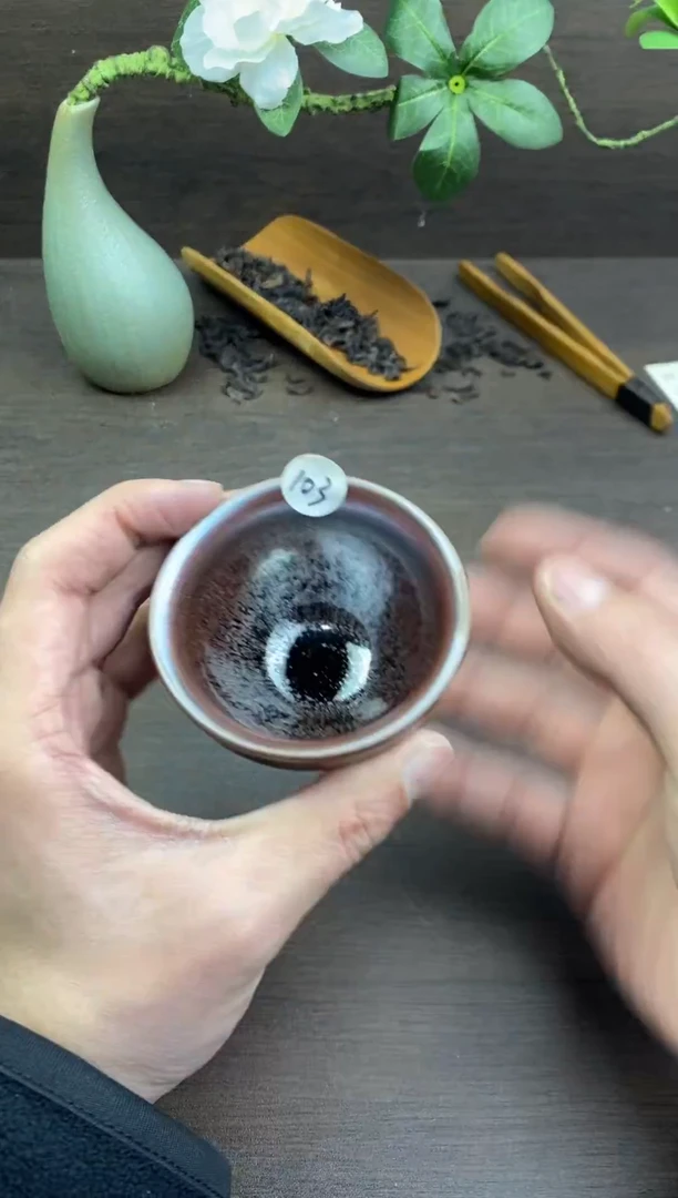 茶盏全手工原矿原釉建盏