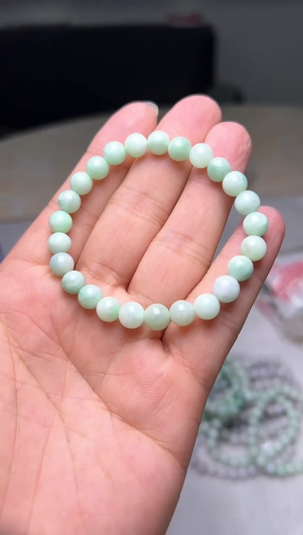 【闪购商品】翡翠手链未镶嵌DF2360-18SG-06卡7