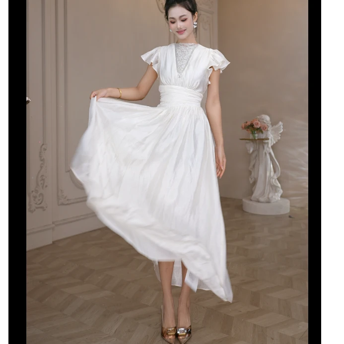 【思敏专属】气质修身轻奢女装连衣裙21749