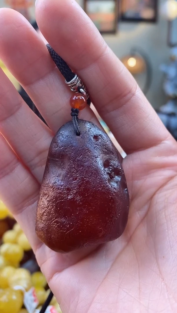 【闪购商品】琥珀颈饰未镶嵌吊坠