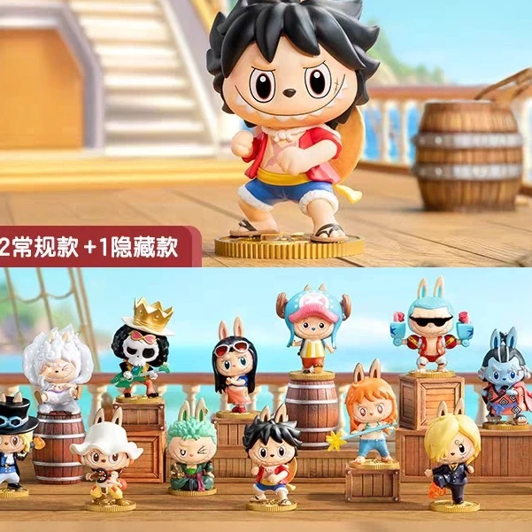 LaBUBU航海王联名系列路飞海贼王盲盒