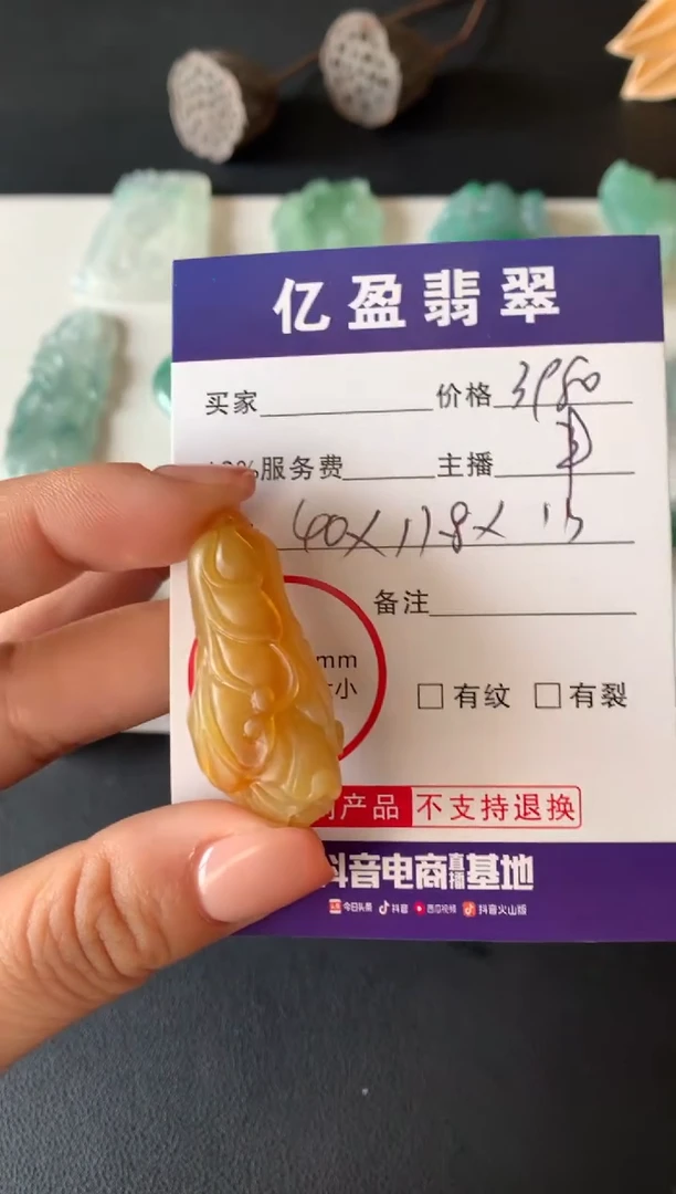 【闪购商品】定制翡翠未镶嵌0850515638