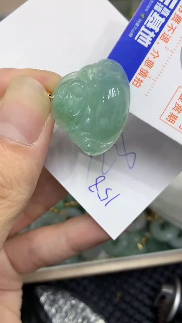 颈饰未镶嵌翡翠缅甸A货翡翠