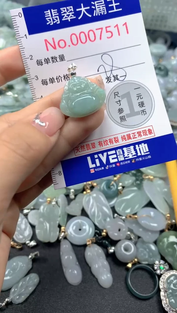 颈饰未镶嵌翡翠7511
