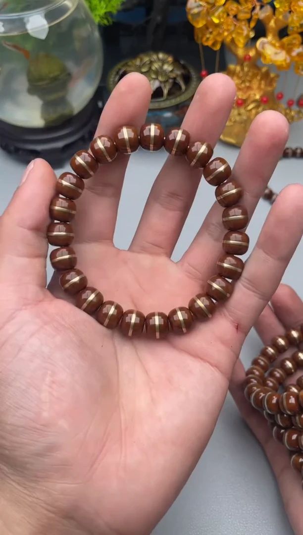 紫金鼠手串紫金鼠一线天二代19