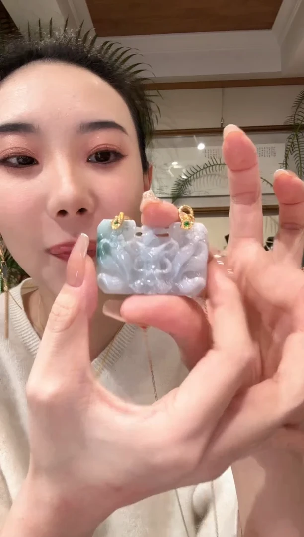 【闪购商品】翡翠颈饰未镶嵌国风