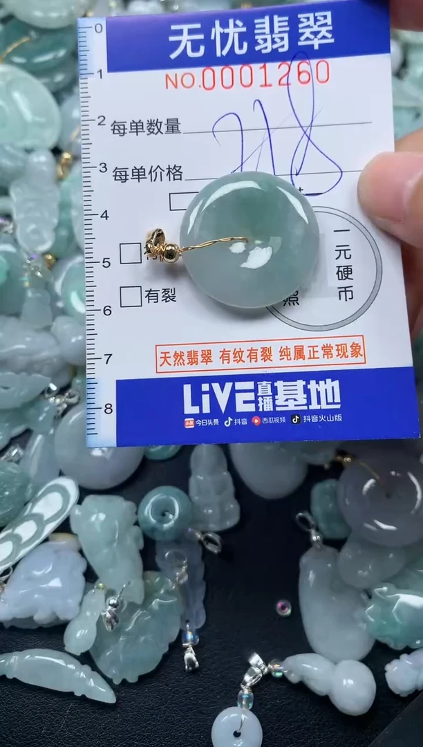颈饰未镶嵌翡翠1260