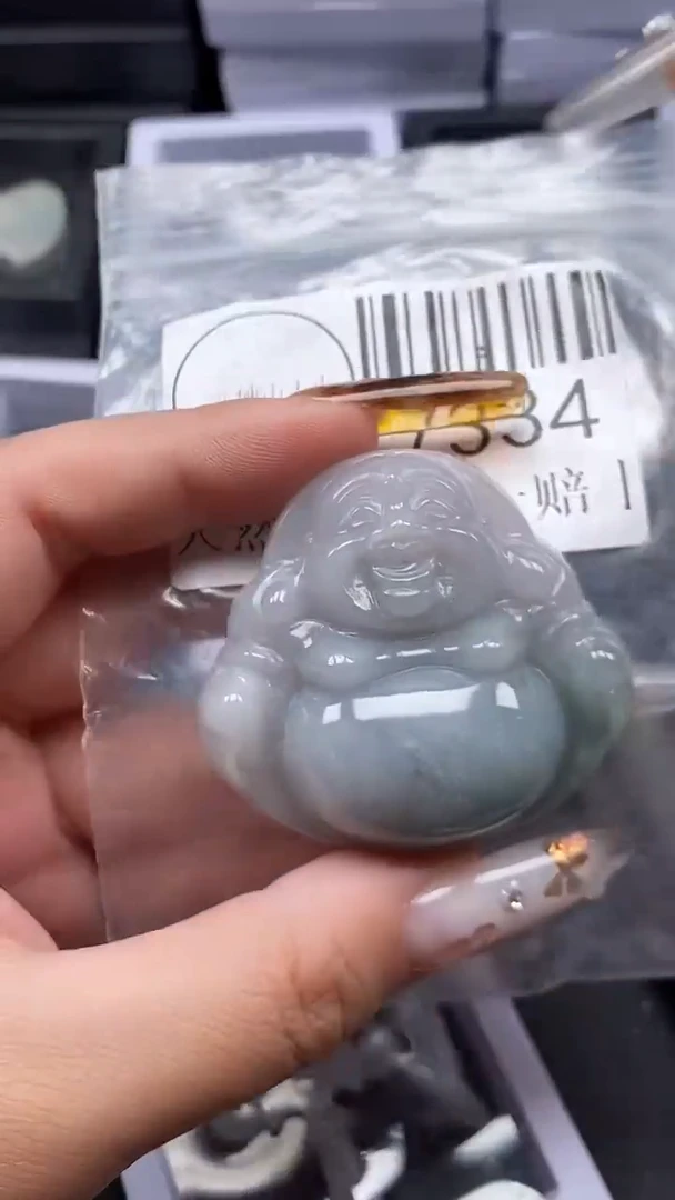 吊坠(不含链)未镶嵌翡翠7334