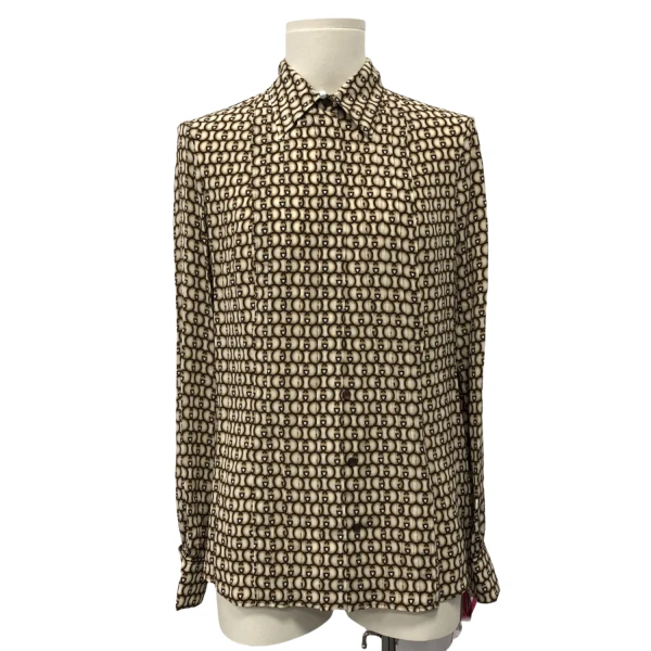 妃鱼/古驰/真丝/衬衫/95新/Z929