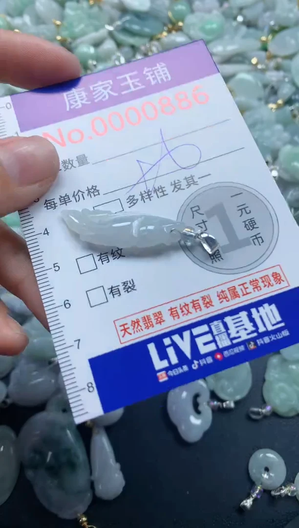 颈饰未镶嵌翡翠886