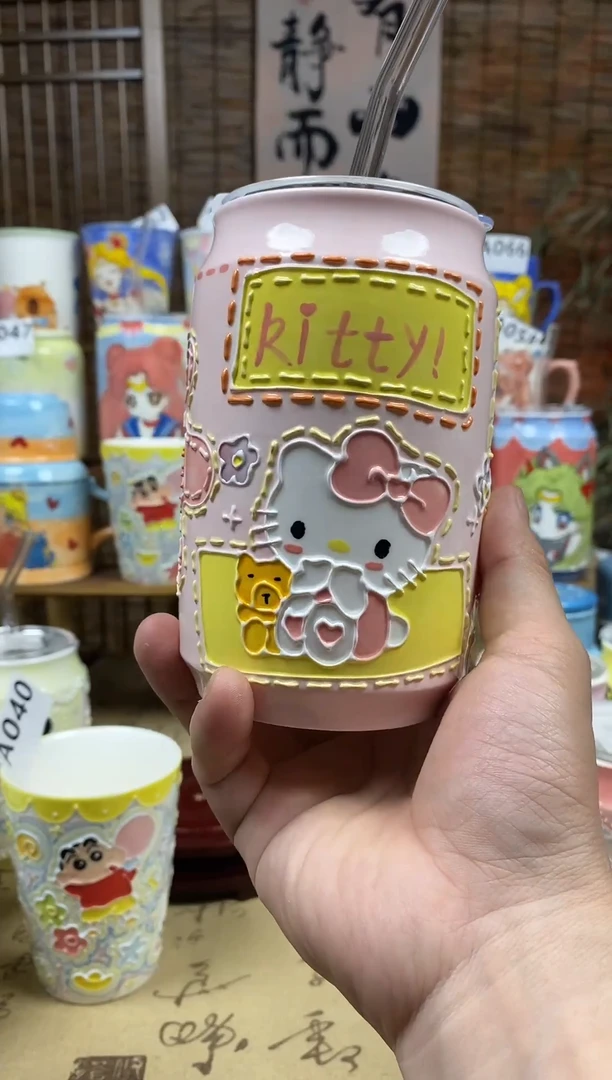 杯子景德镇可爱陶瓷杯