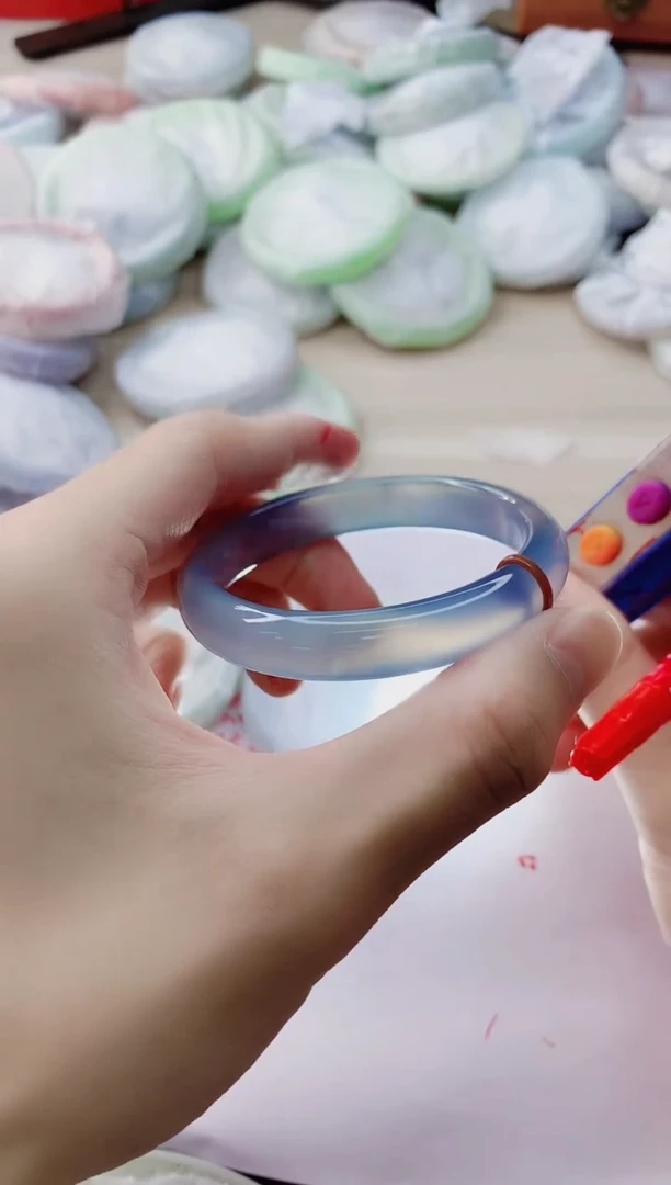 玛瑙/玉髓手镯未镶嵌ZY54