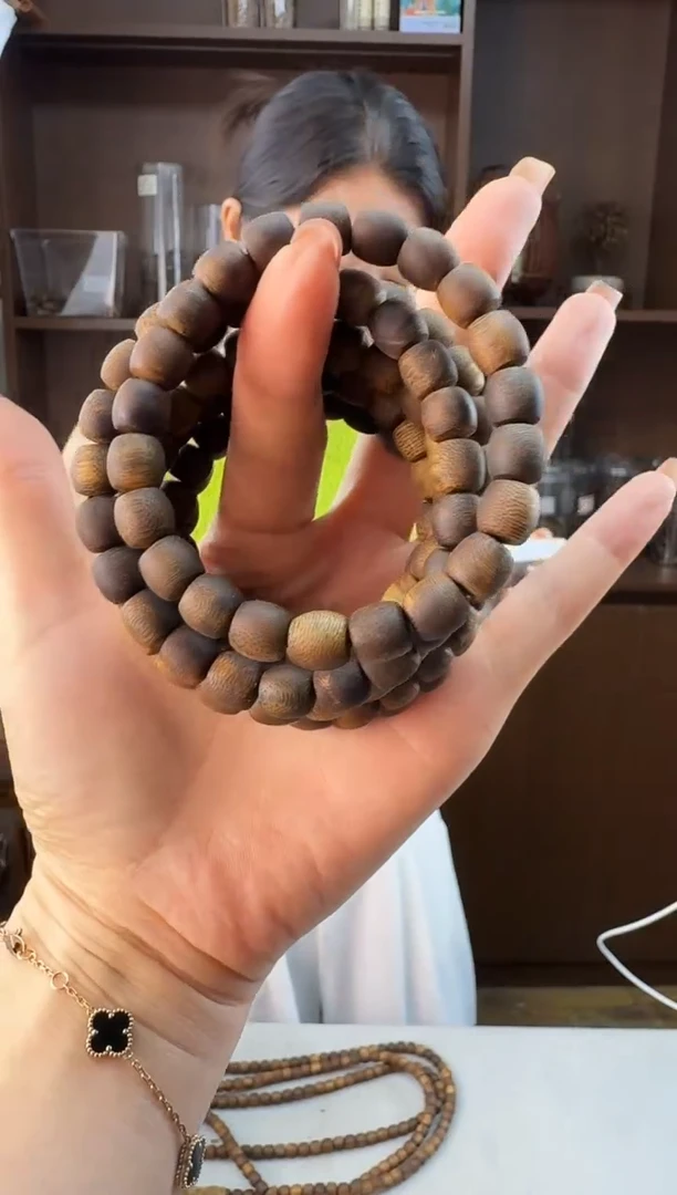 手串沉香0808红古沉浮鼓珠多圈多样性发一