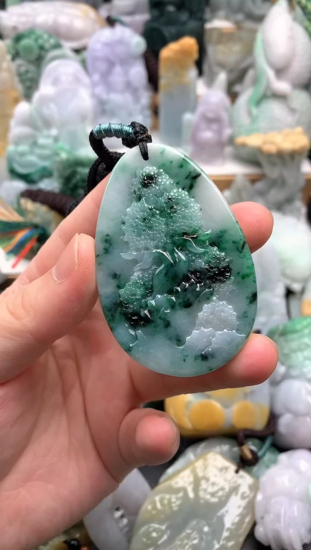 吊坠(不含链)未镶嵌翡翠1