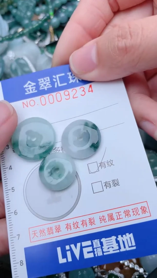 【闪购商品】翡翠颈饰未镶嵌9234....1