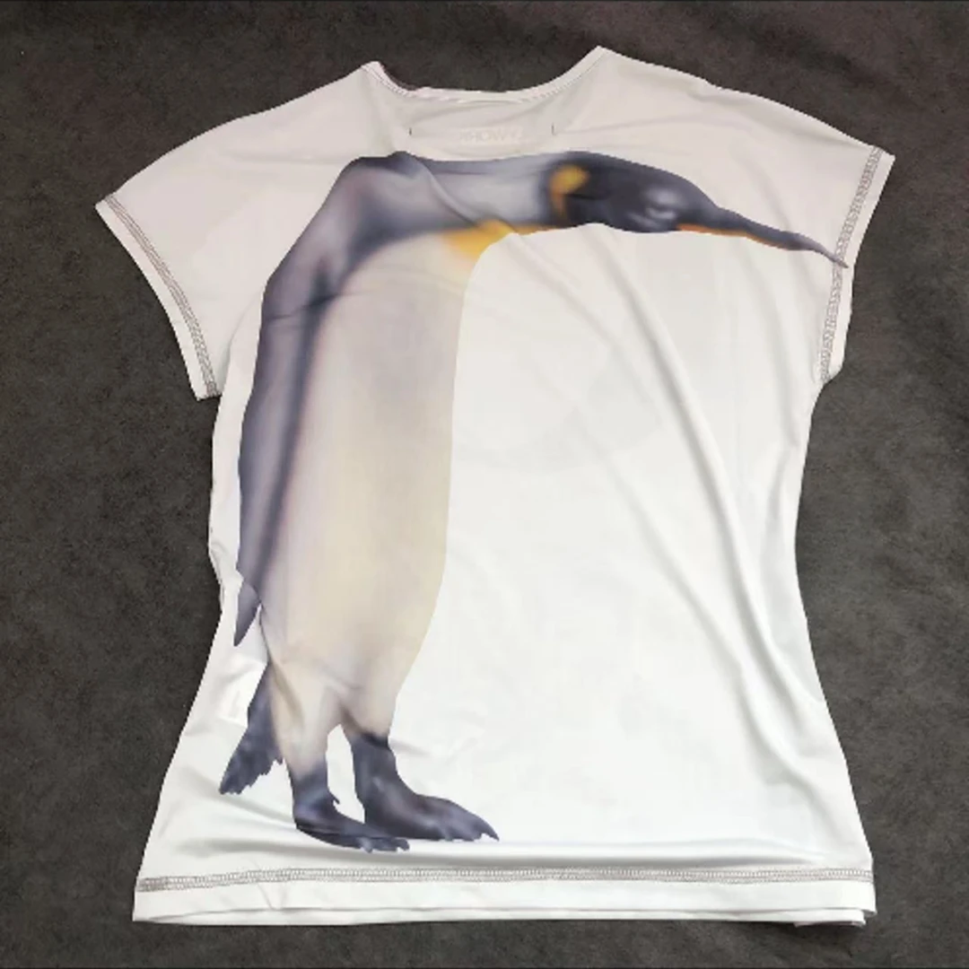 【茉舍】ODLY WORKSHOP企鹅图案T CATS2401006-400