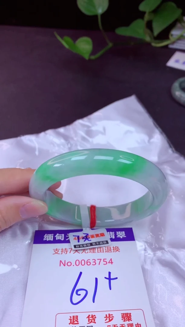 未镶嵌手镯翡翠61（7天无理由退换 ）