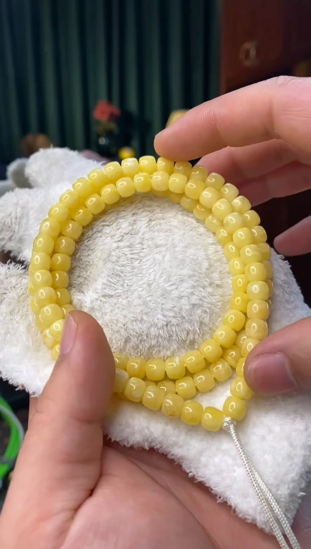 手串蜜蜡未镶嵌6.8mm老型