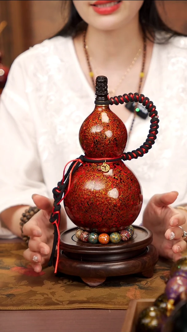 218易林高端工艺大漆酒葫芦--518