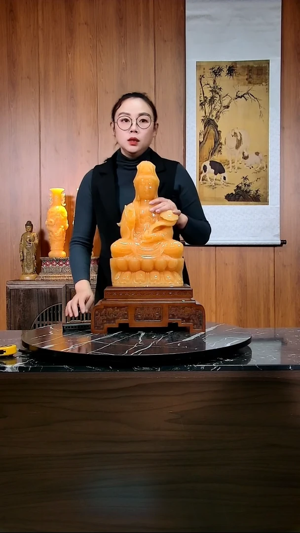 玉精品家居商务摆件