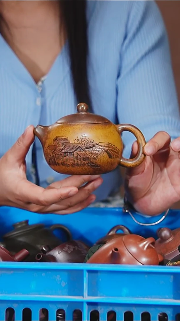 宜兴原矿紫砂壶茶壶280C