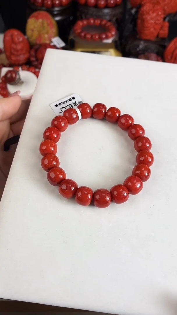 未镶嵌瓦西jh老型手串12+南红玛瑙（多样式发其一）