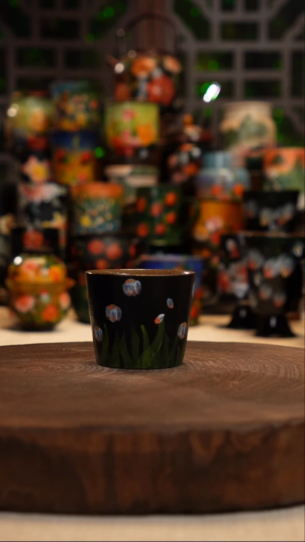 油画   釉下彩   杯子