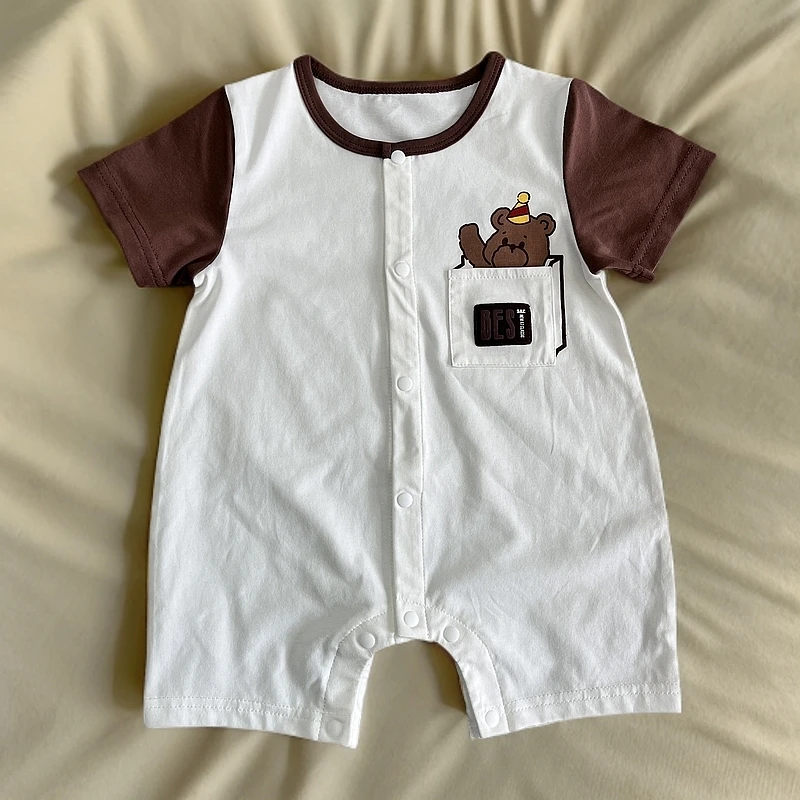 口袋熊字母爬服3197