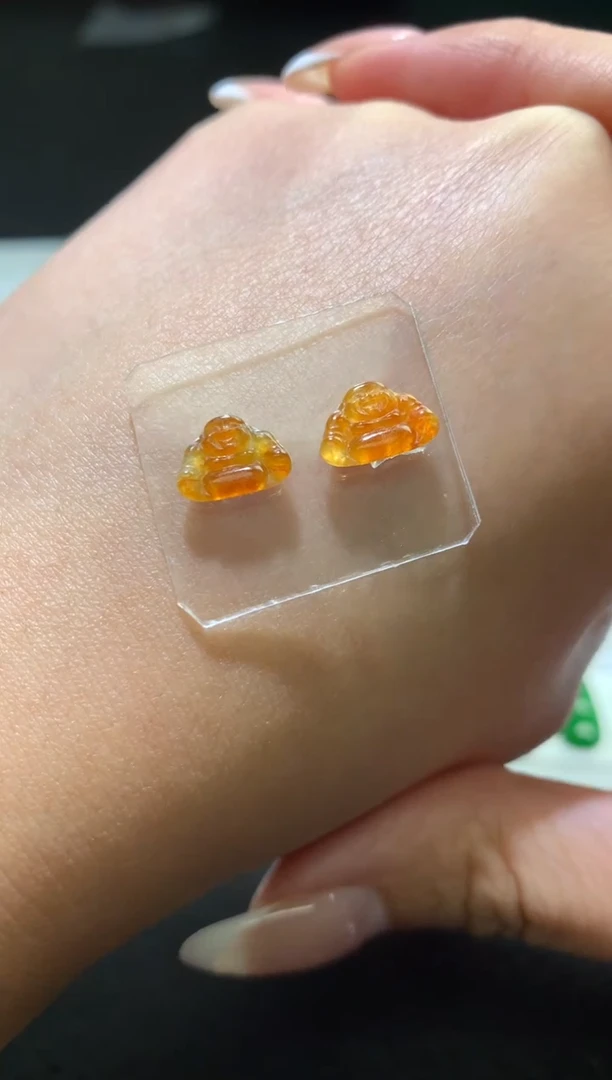 未镶嵌定制翡翠毛货 6.5-9.9-1.4