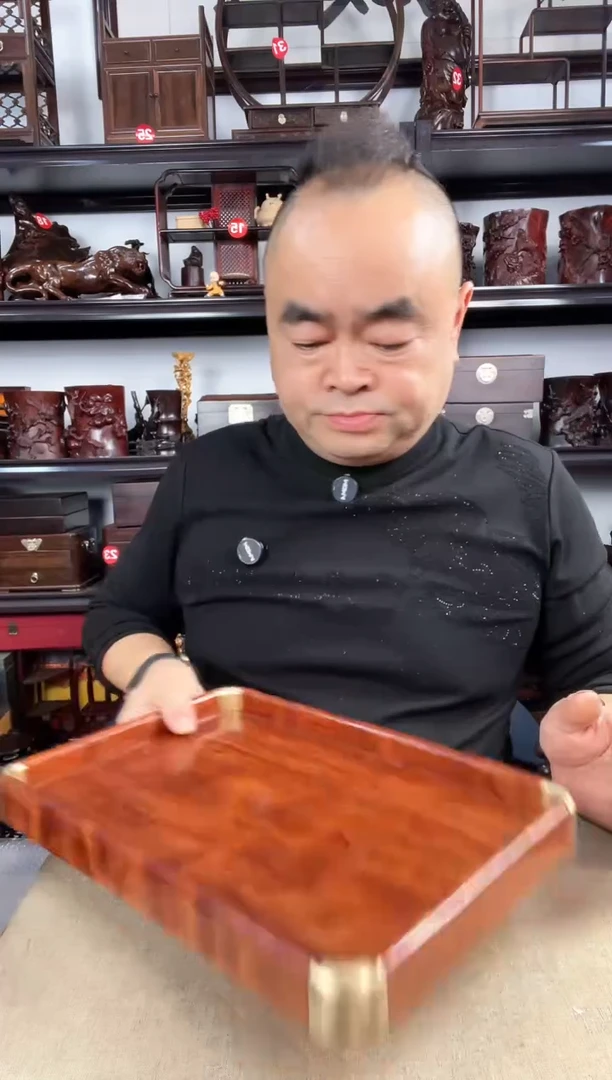 木老李红木工艺品57瑕疵