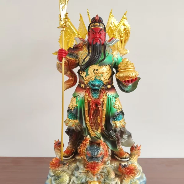 高档关公财神摆件武财神关二爷客厅公司商铺供奉招财礼品