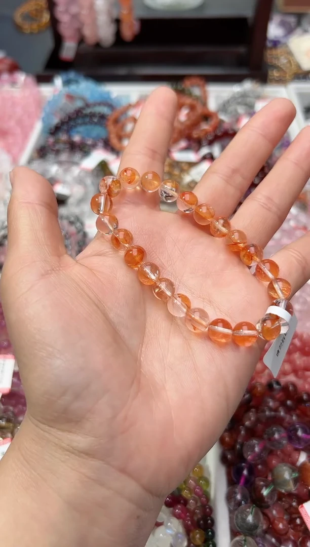 【闪购商品】日光石手链未镶嵌糖纸胶花8m+