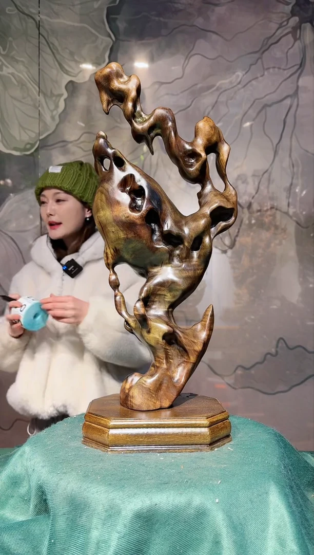 【闪购商品】金丝楠金丝楠木随型摆件3