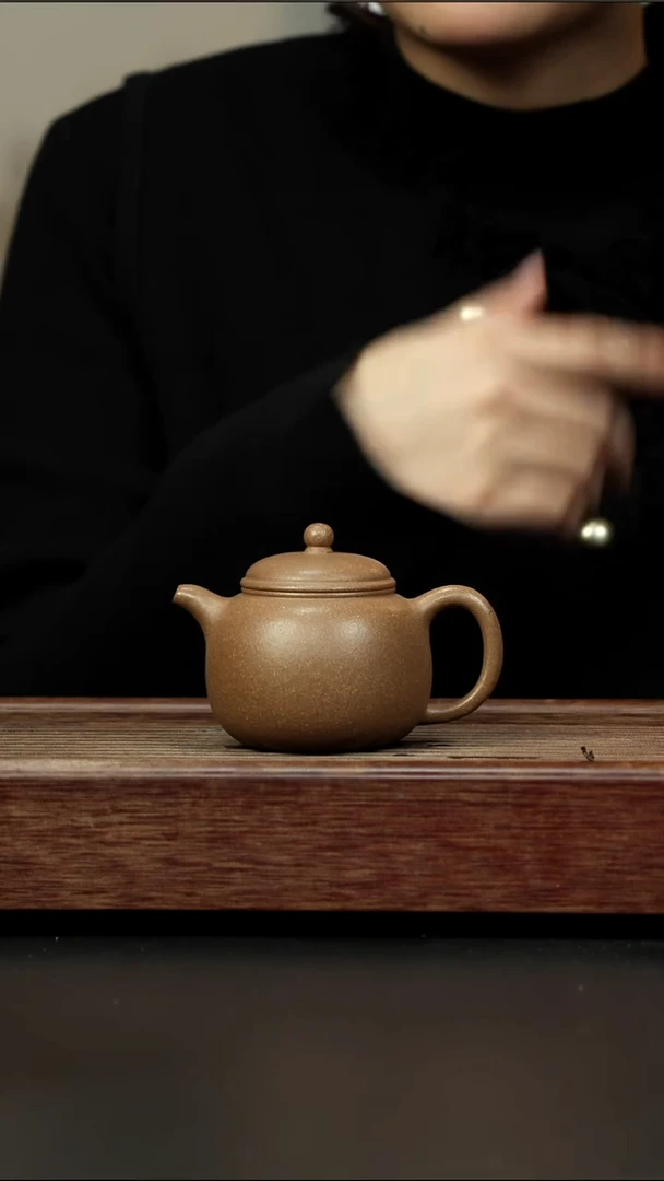 茶壶紫砂芝麻绿 小匏樽 170左右