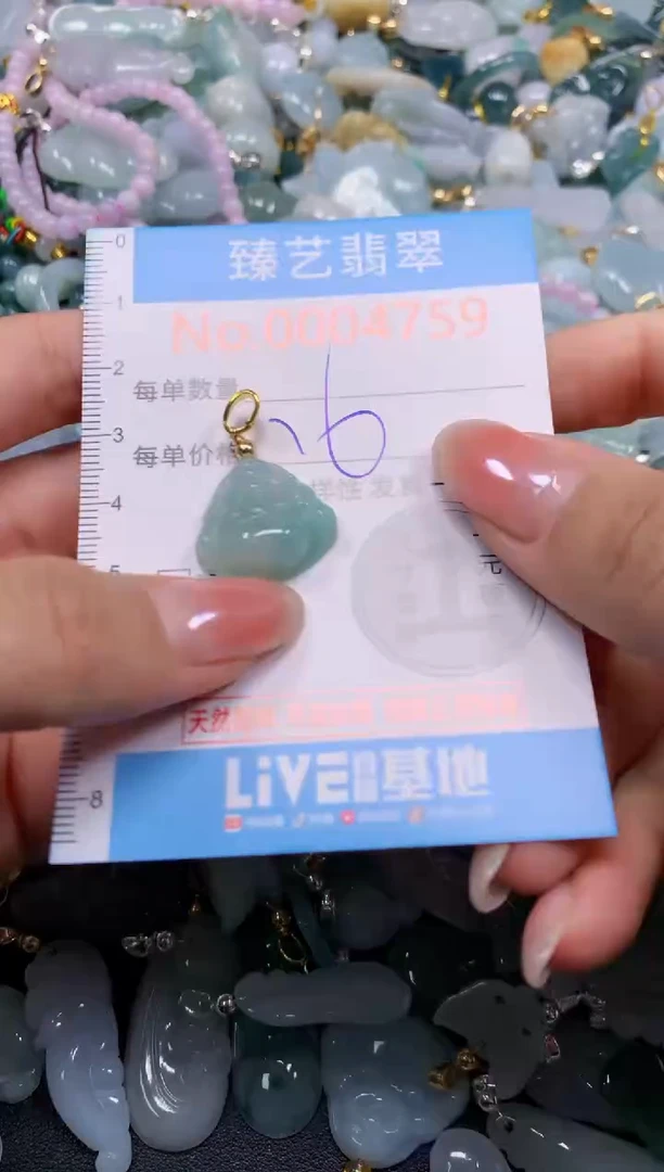 颈饰未镶嵌翡翠4759