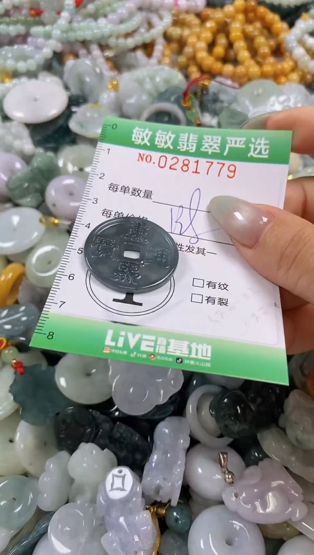 翡翠未镶嵌颈饰闪购0281779
