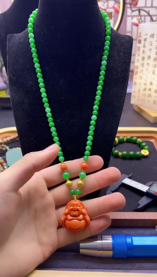 【闪购商品】翡翠挂件14K金镶嵌X34