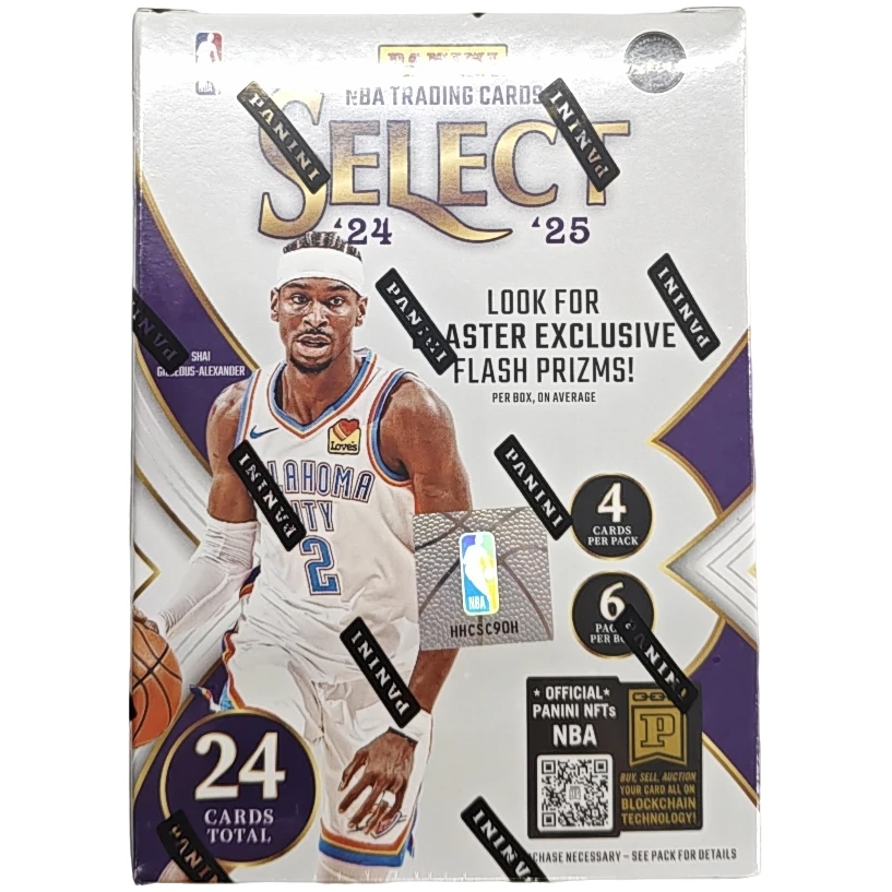 24-25-select手雷-单包 球星卡 盲盒 收藏（下单默认代拆）