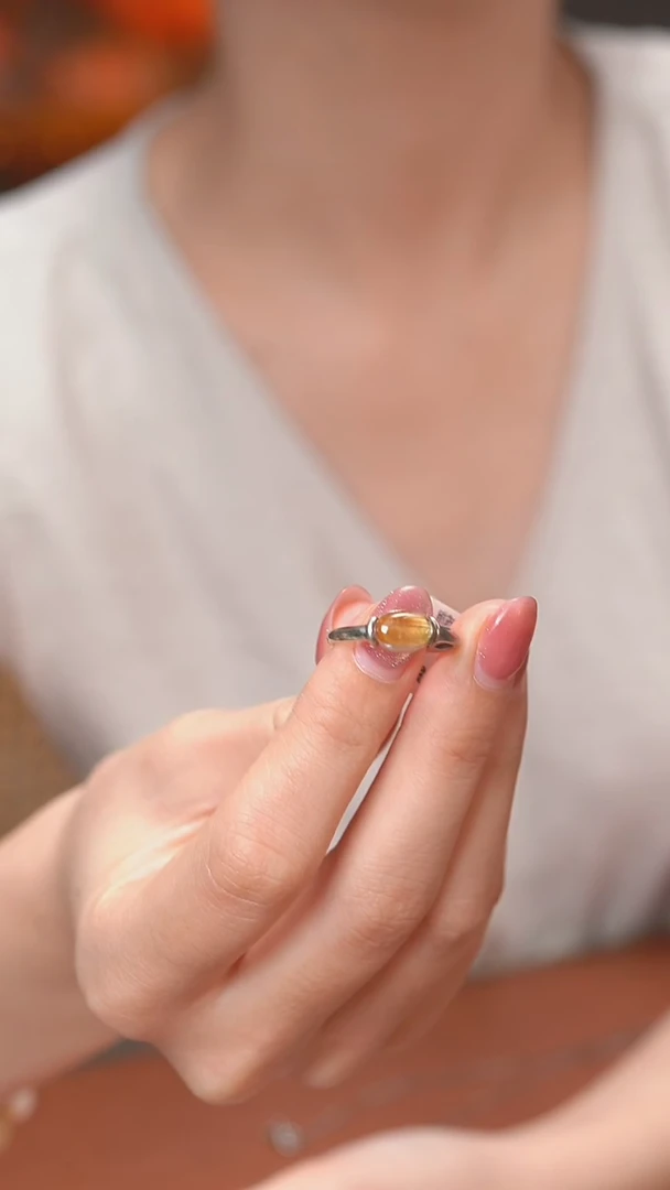 银S925镶嵌戒指水晶KT24082214