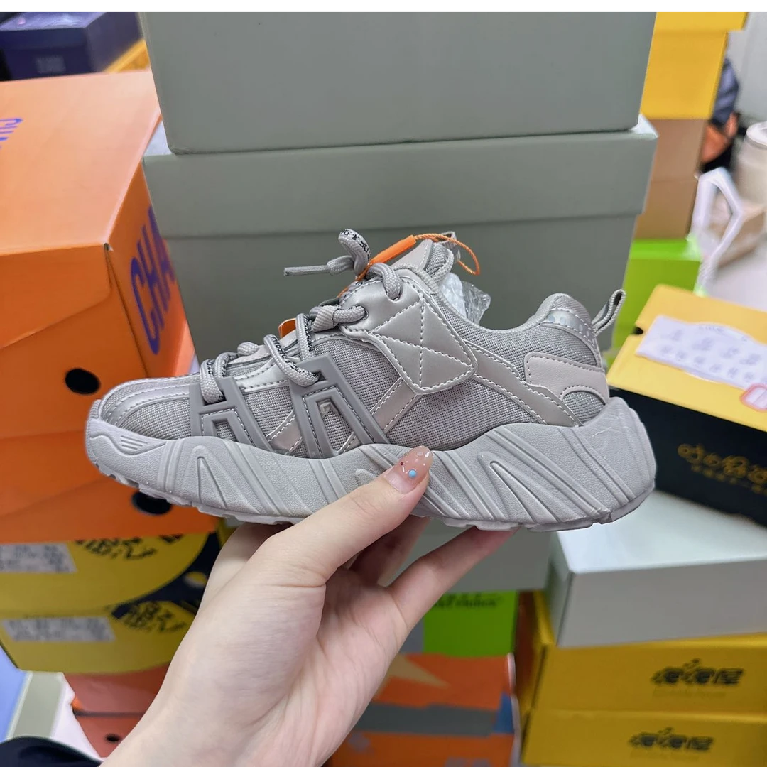 0205高端四季款舒适运动鞋合金灰（温州童鞋）