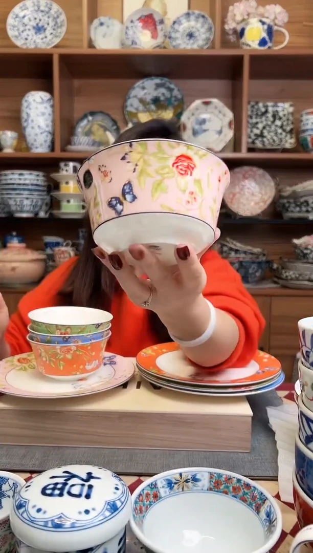 小屋花园系列温莎 饭碗 粉