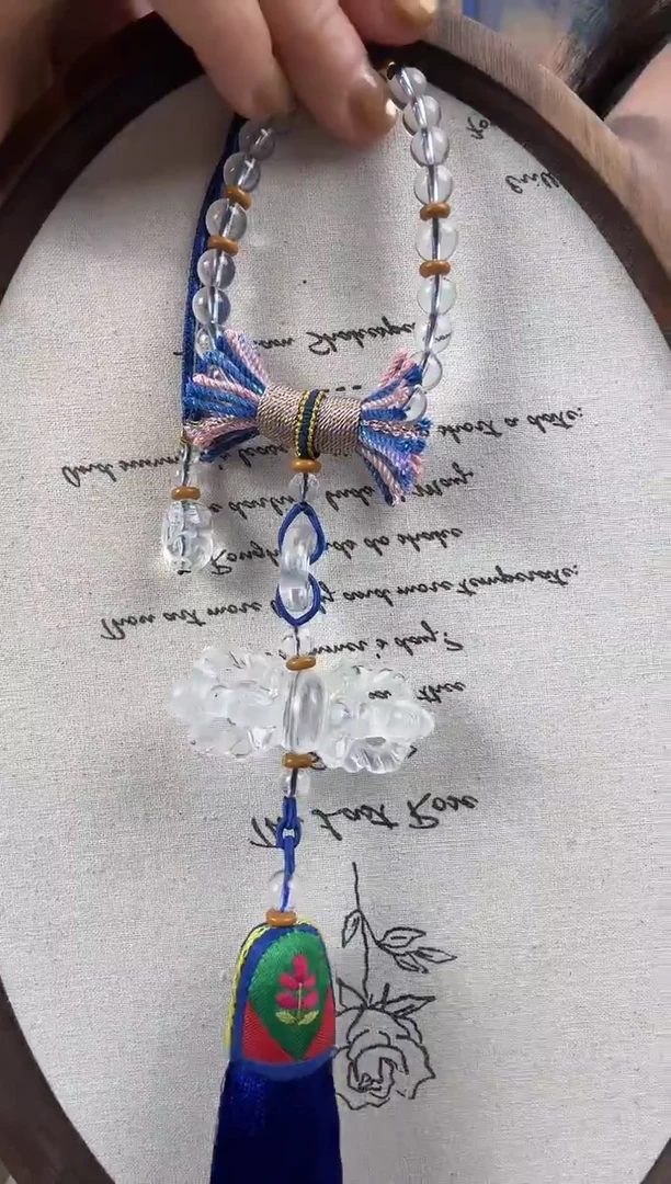 未镶嵌车挂水晶天然水晶车挂